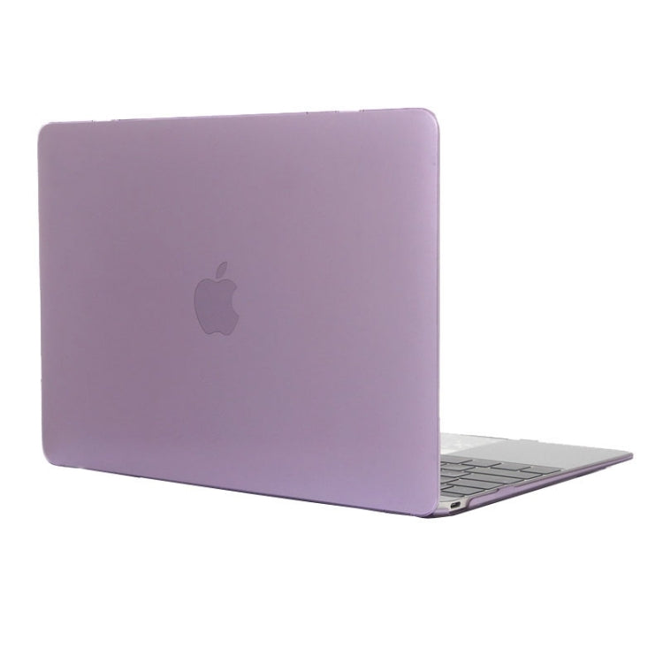 Custodia protettiva rigida in cristallo trasparente colorato per MacBook 12 pollici