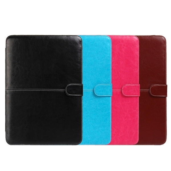Custodia in pelle per notebook con chiusura a scatto per MacBook Pro da 13,3 pollici