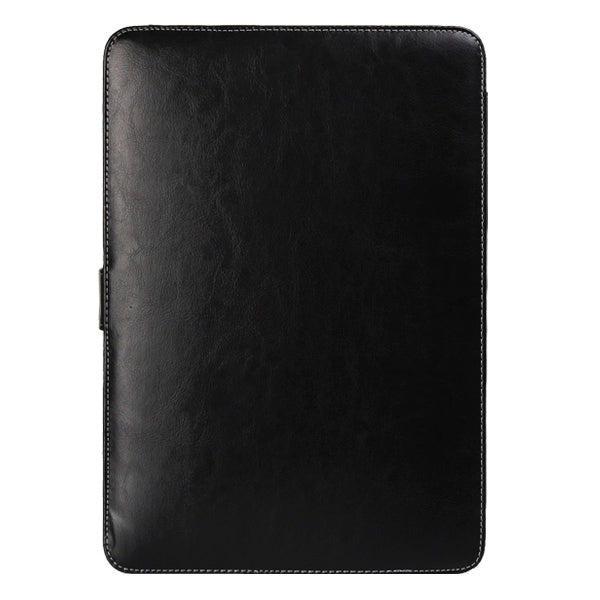 Custodia in pelle per notebook con chiusura a scatto per MacBook Pro da 15,4 pollici