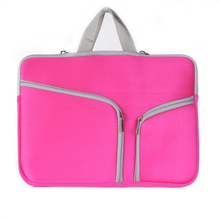 Borsa per laptop con doppia tasca con cerniera per MacBook Air da 11,6 pollici