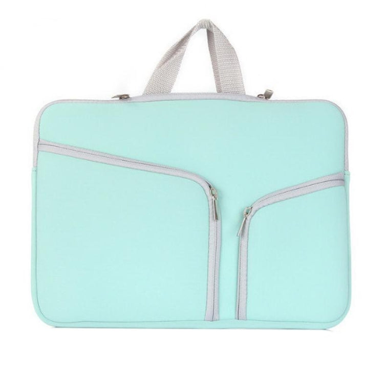 Borsa per laptop con doppia tasca con cerniera per MacBook Pro da 15 pollici