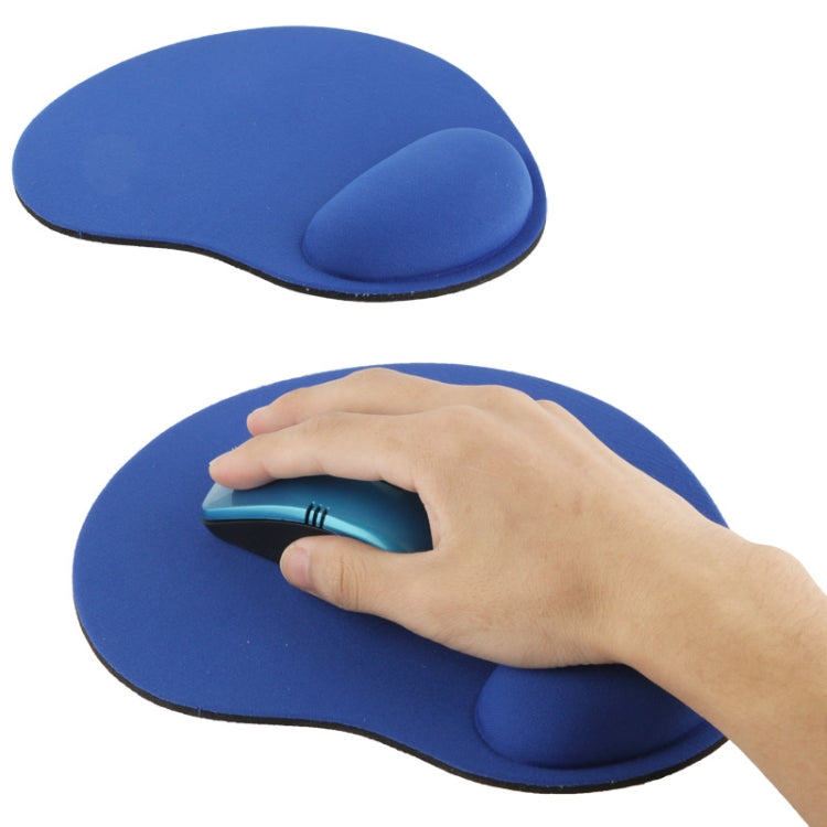 Tappetino per mouse con poggiapolsi in gel in tessuto da 2 pezzi, Cloth Gel, Foot shape, Foot shape Cloth Gel