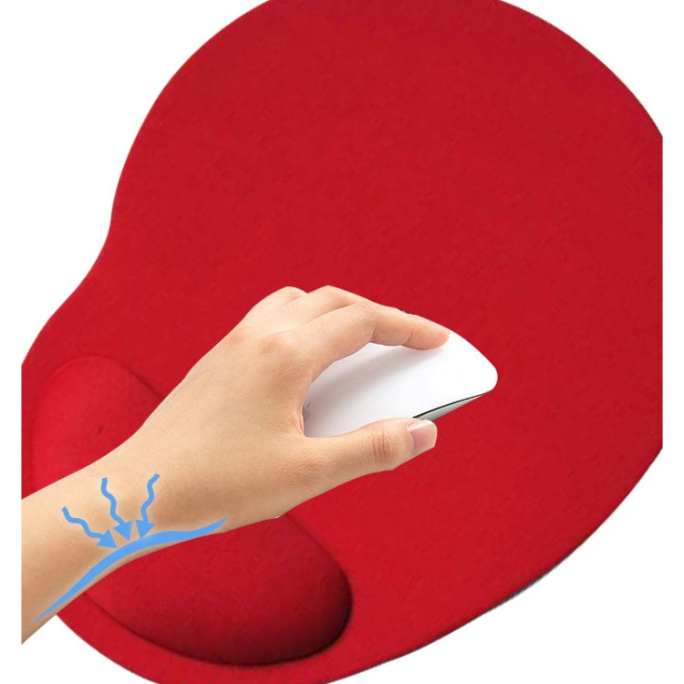 Tappetino per mouse con poggiapolsi in gel in tessuto da 2 pezzi, Cloth Gel, Foot shape, Foot shape Cloth Gel