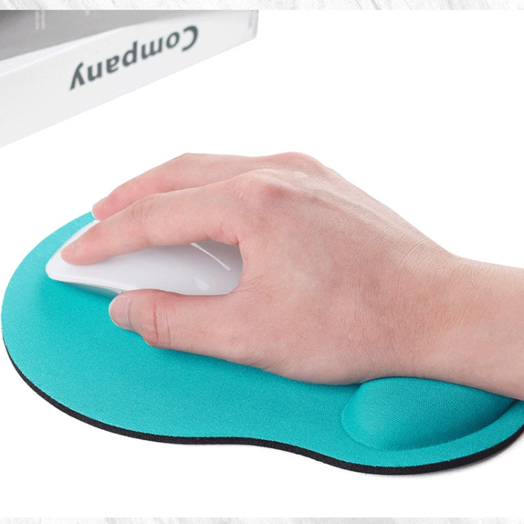 Tappetino per mouse con poggiapolsi in gel in tessuto da 2 pezzi, Cloth Gel, Foot shape, Foot shape Cloth Gel