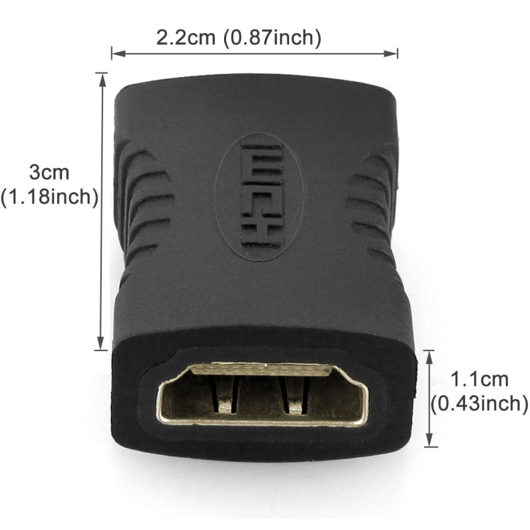 Adattatore HDMI 19 pin femmina a HDMI 19 pin femmina, HDMI Female to Female