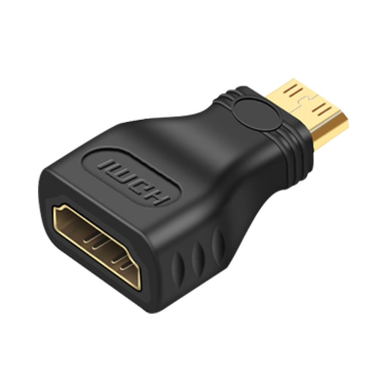 Adattatore Mini HDMI maschio a HDMI 19 pin femmina placcato in oro, Mini HDMI Male to HDMI Female