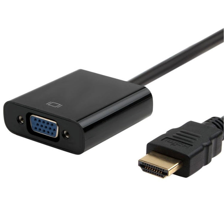 Adattatore cavo HDMI 19 pin maschio a VGA femmina da 20 cm, HDMI Male to VGA Female
