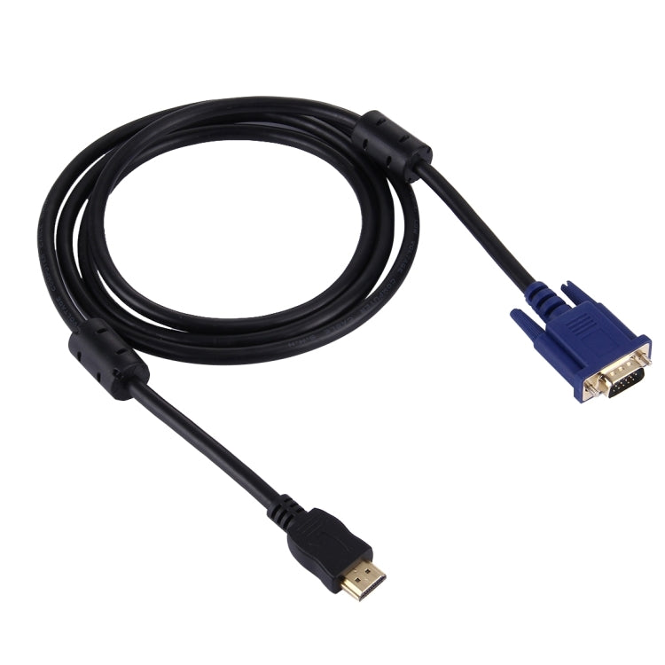 Cavo video HDMI maschio a VGA maschio 15PIN da 1,8 m