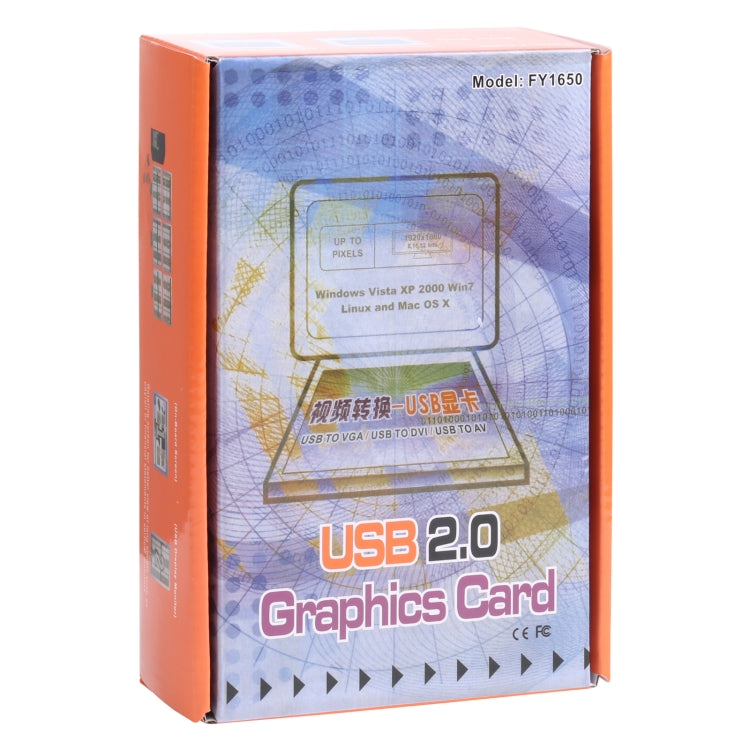 Adattatore multi-monitor/multi-display da USB a VGA, scheda grafica esterna USB 2.0, USB 2.0