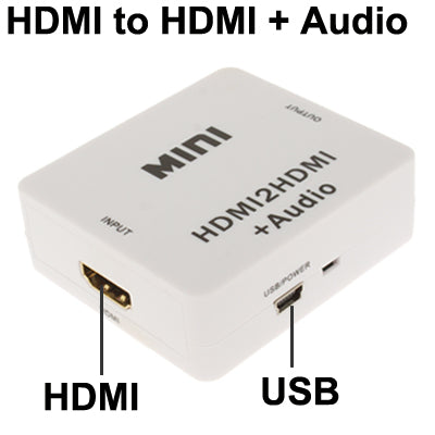 Decodificatore audio da mini HDMI a HDMI, Mini HDMI to HDMI