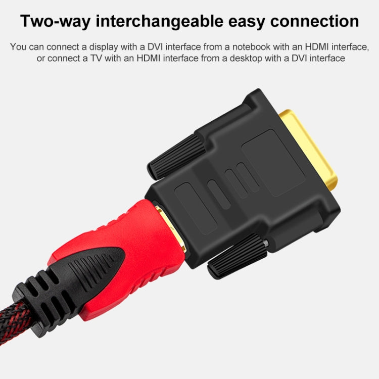 Adattatore DVI-D 24+1 pin maschio a HDMI 19 pin femmina per monitor/HDTV