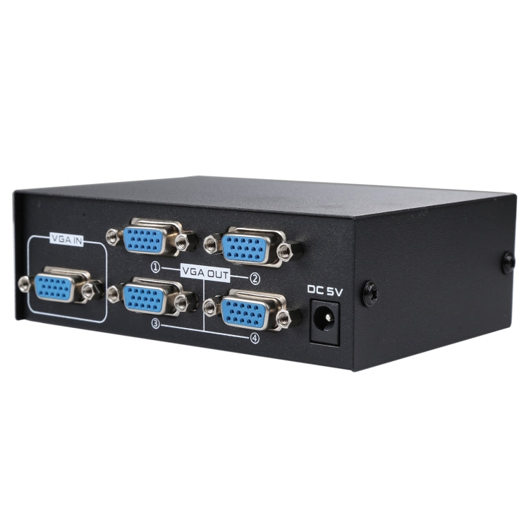 Mini sdoppiatore VGA a 4 porte, 4 Ports