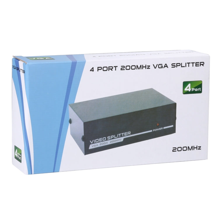Mini sdoppiatore VGA a 4 porte, 4 Ports