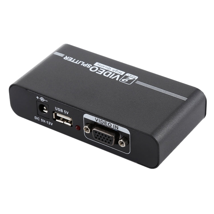 VGA-102A Sdoppiatore VGA da 1 a 2 porte 1920 x 1440, 2 Ports