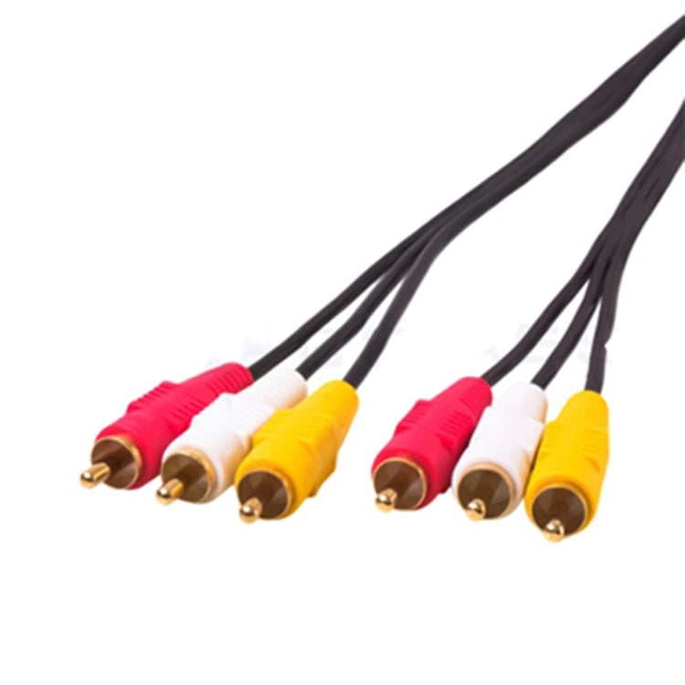 Cavo AV RCA stereo audio video di qualità normale, lunghezza: 3 m, 3 RCA to 3 RCA, Length: 3m