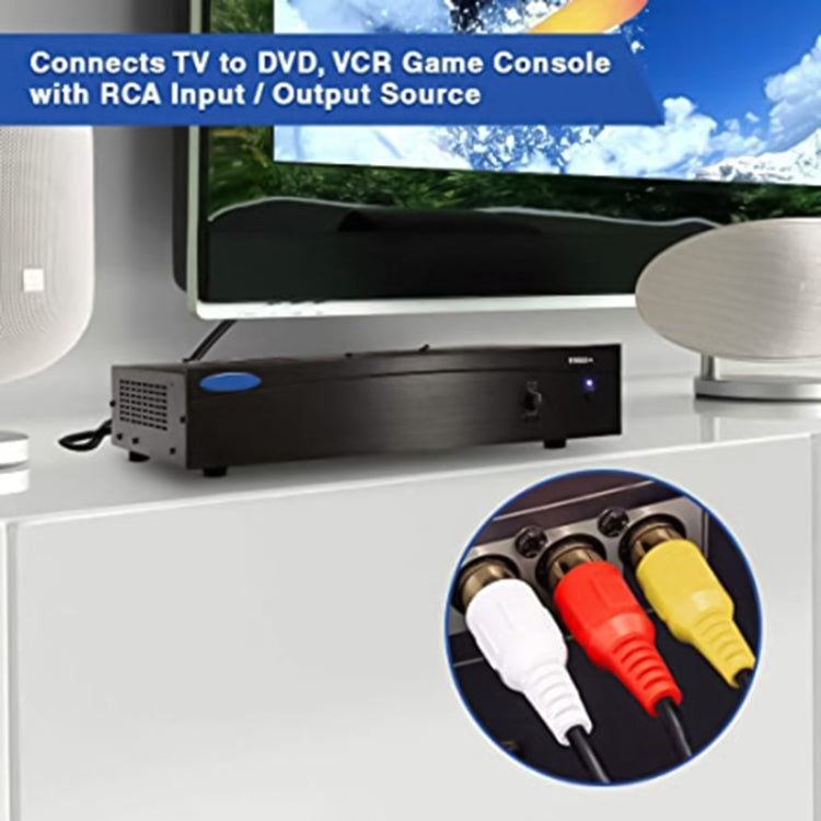 Cavo jack stereo maschio da 3,5 mm a 3 connettori RCA maschi, lunghezza: 75 cm
