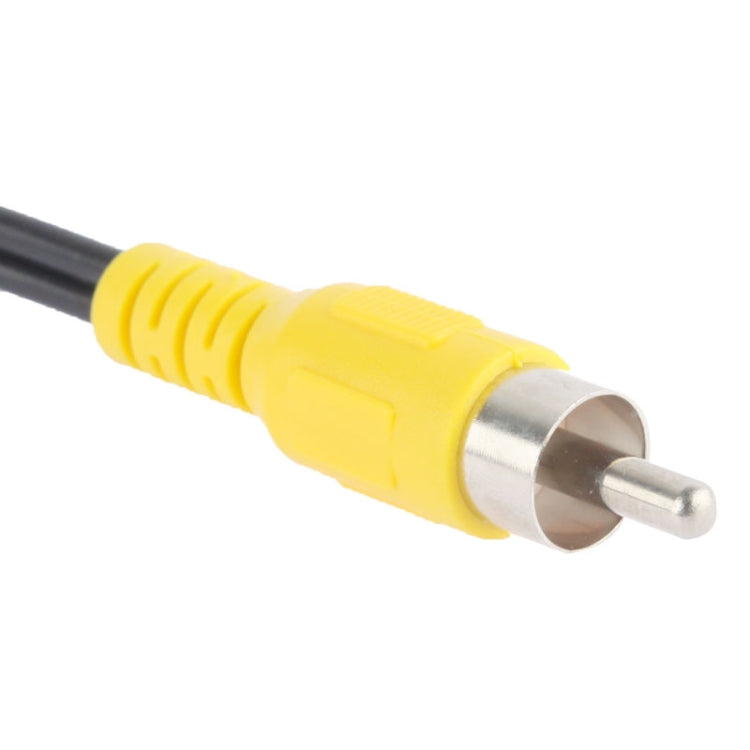 Adattatore cavo video sdoppiatore a Y da 2 RCA AV femmina a 1 RCA maschio, lunghezza: 26,5 cm, 1 RCA Male to 2 RCA Female