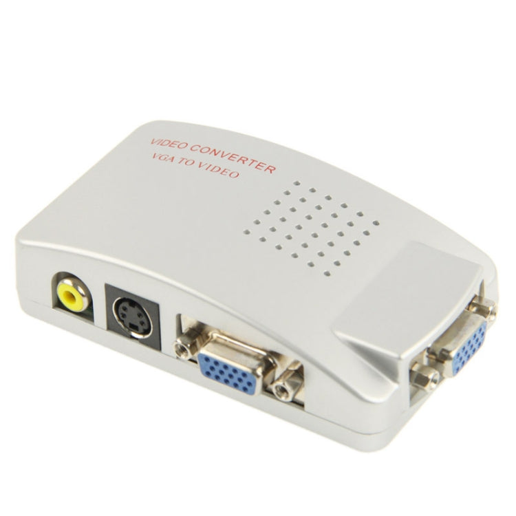Conversione video VGA ad alta risoluzione Convertitore da VGA a video S-Video / da PC a TV (da VGA ad AV)., NTSC/NTSC-EIAJ/PAL