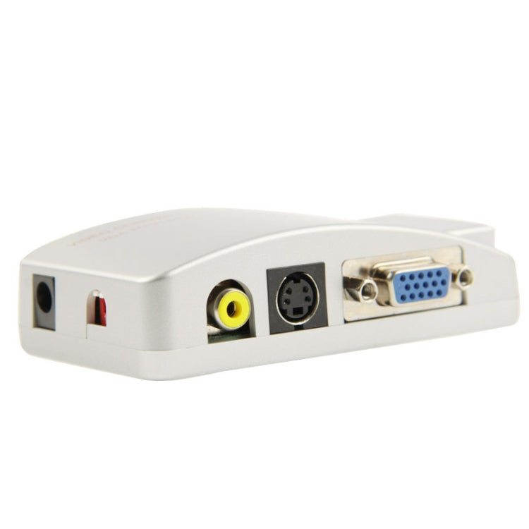 Conversione video VGA ad alta risoluzione Convertitore da VGA a video S-Video / da PC a TV (da VGA ad AV)., NTSC/NTSC-EIAJ/PAL