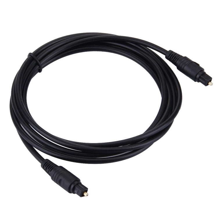 Cavo audio digitale in fibra ottica con diametro esterno di 4,0 mm da maschio a maschio per DVD HDTV, lunghezza: 2 m, OD: 4.0mm