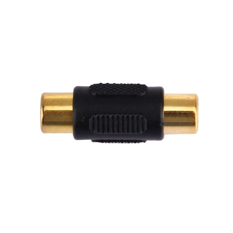 Connettore RCA femmina oro a RCA femmina oro, RCA Female to Female (Gold-plated)