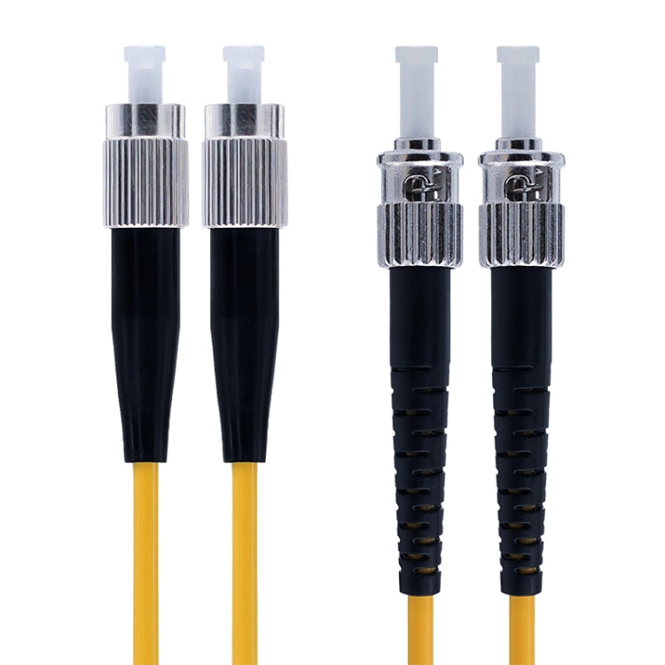 Ponticello in fibra ottica monomodale dual-core FC-ST, lunghezza: 3 m, Dual-Core Single Mode