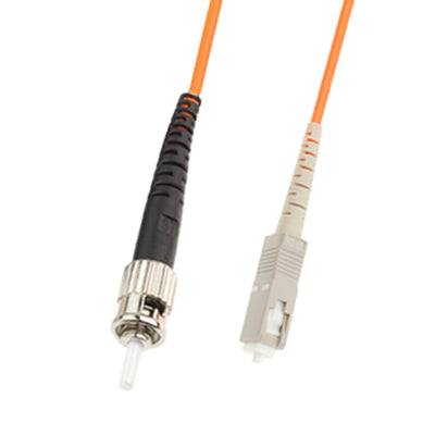 Ponticello in fibra ottica multimodale single-core SC-ST, lunghezza: 3 m, Single-Core Multi Mode