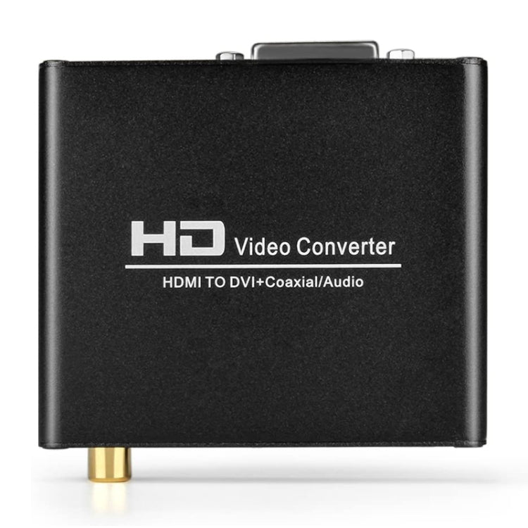 HDV-339 Adattatore convertitore audio stereo analogico/coassiale digitale Full HD da HDMI a DVI +