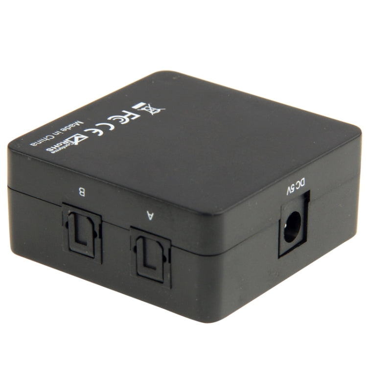Adattatore di alimentazione SPDIF / TOSLINK Amplificatore splitter audio ottico digitale 1x3 Supporta 5.1, Supports 5.1
