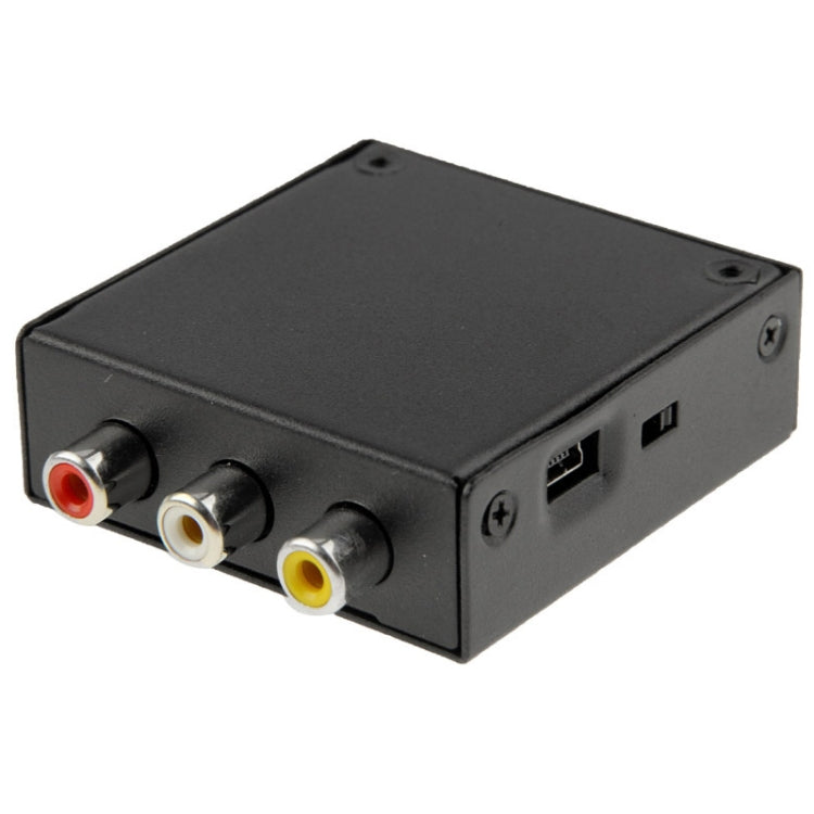 HDV-M610 Adattatore convertitore video Mini Full HD 1080P da HDMI a AV/CVBS, HDMI to AV/CVBS (Mini)