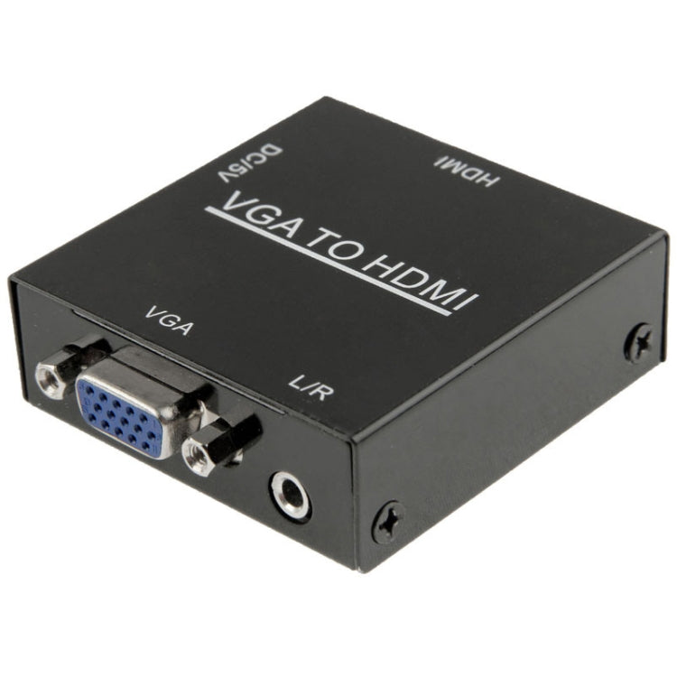 Adattatore convertitore audio video digitale HD 1080P HDMI Mini VGA a HDMI Scaler Box per PC / HDTV, HD 1080P