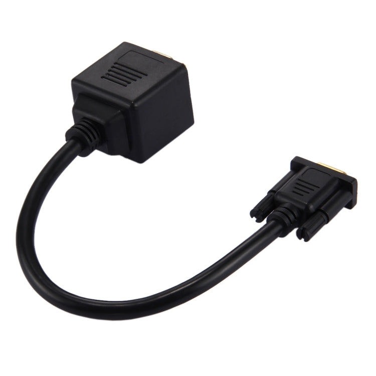 Cavo sdoppiatore da 30 cm VGA maschio a 2 VGA femmina, VGA Male