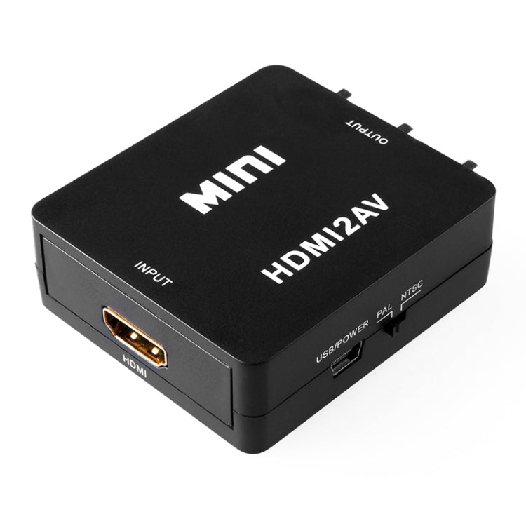 VK-126 Adattatore convertitore video Mini HD HDMI a AV/CVBS, HDMI to AV/CVBS