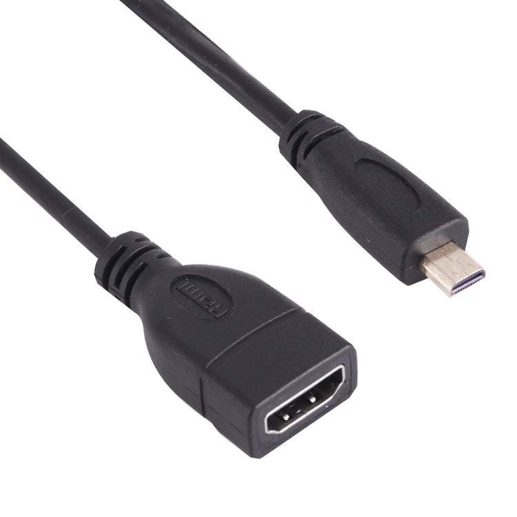 Cavo adattatore da micro HDMI maschio a HDMI femmina da 17 cm, Length: 17cm