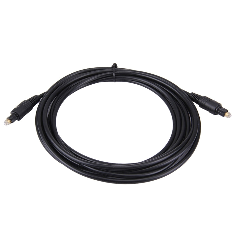 Cavo Toslink in fibra ottica audio digitale, lunghezza cavo: 3 m, diametro esterno: 4,0 mm (placcato oro), 3m