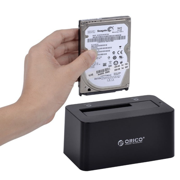 ORICO 6619US3 Docking station per disco rigido Super Speed USB 3.0 a SATA da 5 Gbps per disco rigido da 2,5 pollici/3,5 pollici, 6619US3