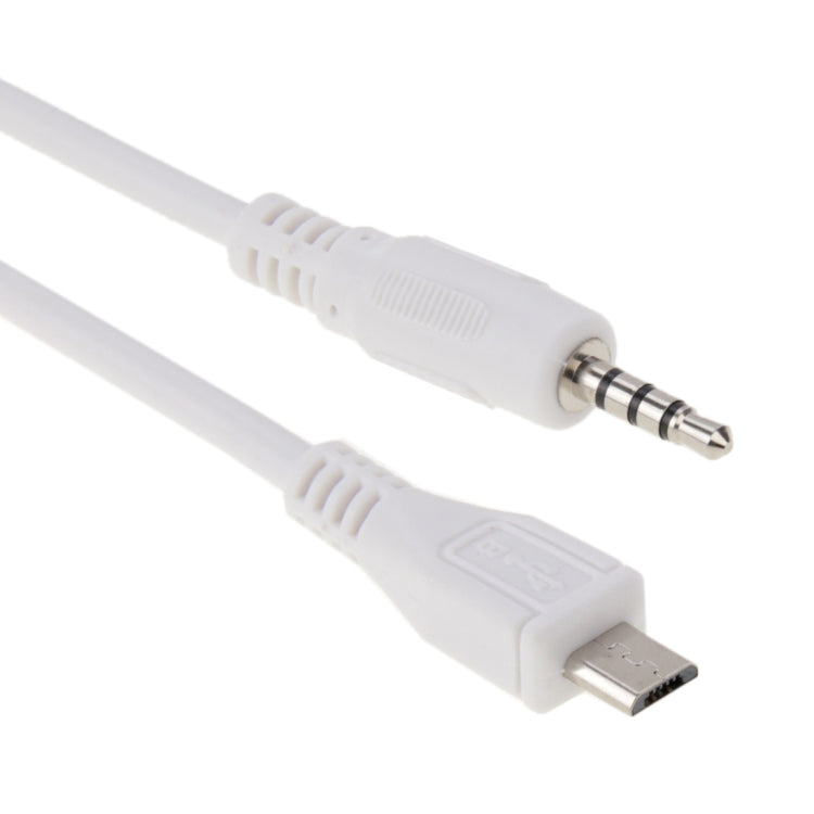 Cavo audio AUX da 3,5 mm maschio a micro USB maschio, lunghezza: circa 50 cm, Micro USB 50cm