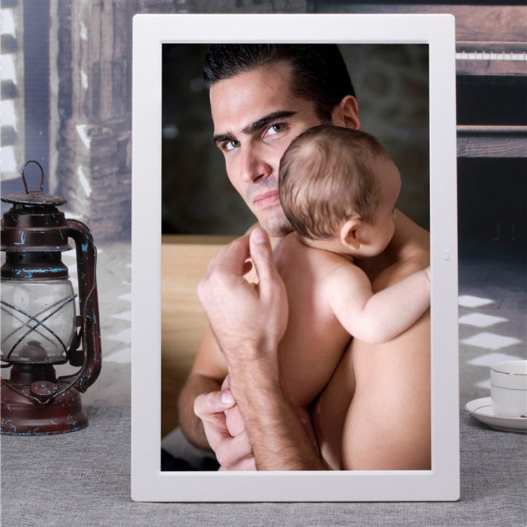 17 Inch Digital Photo Frame with Music and Movie Media Player with Remote Control, Mstar V59 Program, Support USB/SD Card/HD Port, Built-in Stereo Speaker