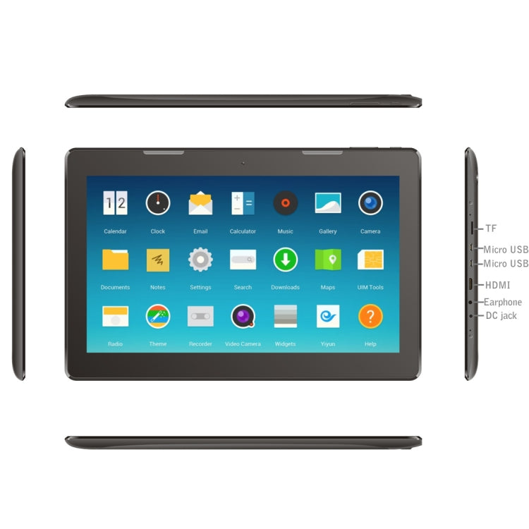 Batteria da 10000 mAh, Google Android 9.0 RK3368 Octa Core ARM Cortex-A53 fino a 1,8 GHz, HDMI, dongle USB 3G, USB LAN, WiFi, BT