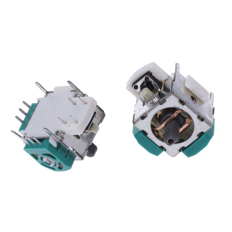 Leva di controllo joystick versione OEM (albero spesso) 3D verde per XBOX / PS2, For XBOX / PS2