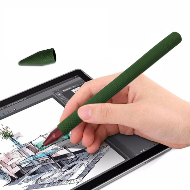 Custodia protettiva in gel di silice con penna stilo per Microsoft Surface Pro 5/6