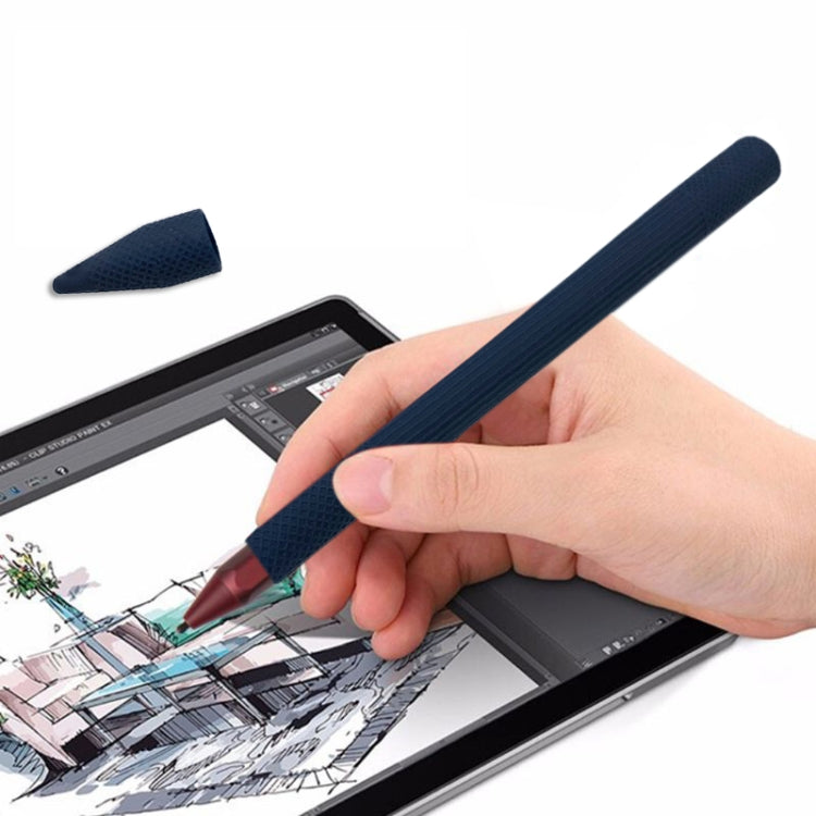 Custodia protettiva in gel di silice con penna stilo per Microsoft Surface Pro 5/6