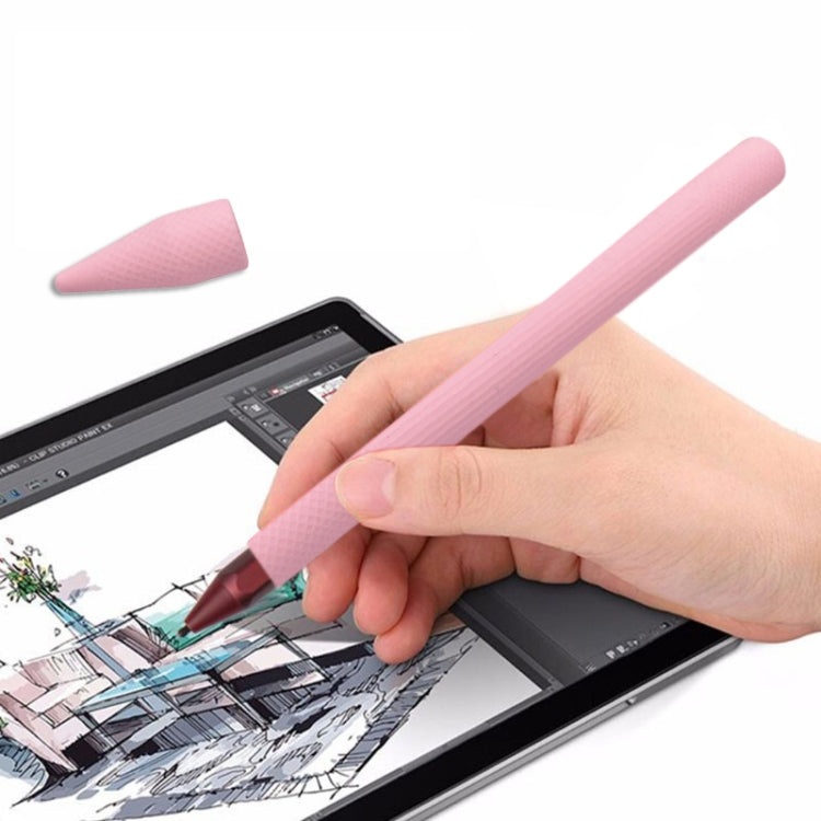 Custodia protettiva in gel di silice con penna stilo per Microsoft Surface Pro 5/6