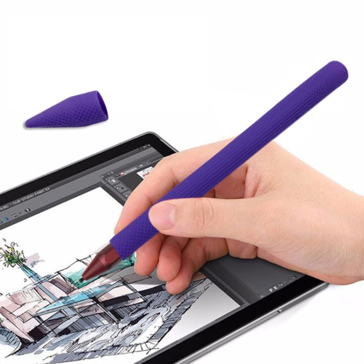Custodia protettiva in gel di silice con penna stilo per Microsoft Surface Pro 5/6