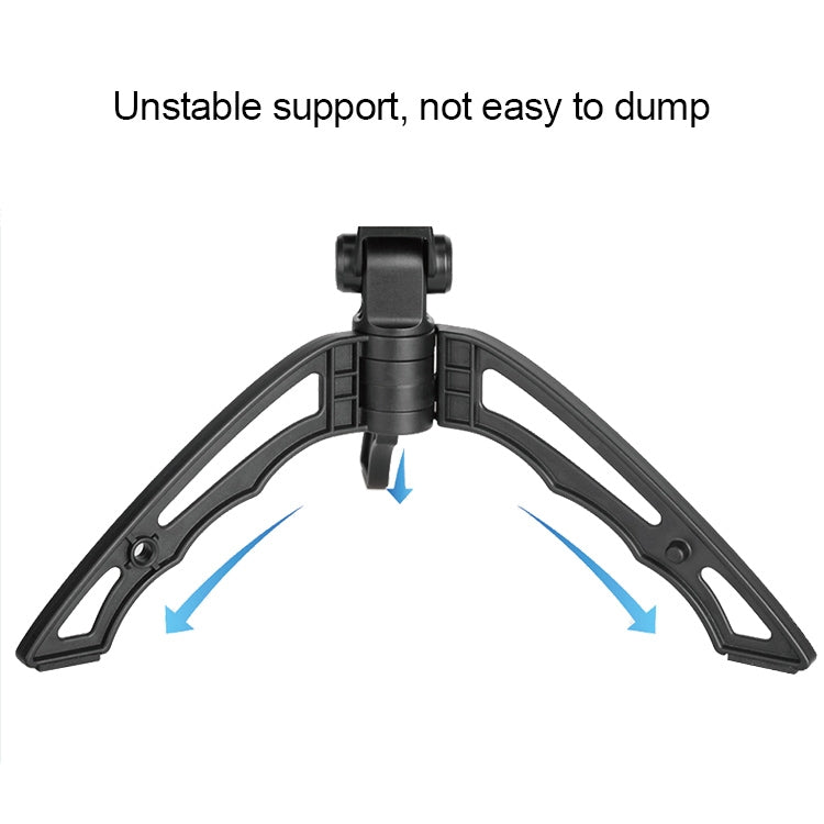 APEXEL Portable Lazy Live Broadcast Desktop Foldable Universal Bluetooth Phone Holder Tripod with Flashlight