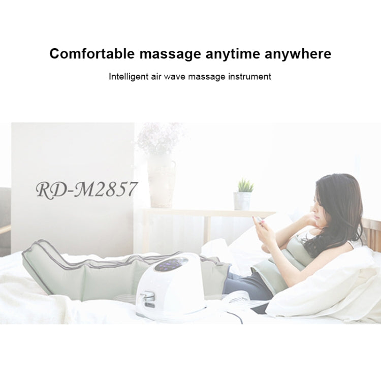 RD-M2857 Airbag a mano singola Massaggiatore a pressione d'aria intelligente all-inclusive con host, supporto per massaggio di temporizzazione/posizionamento e 10 tipi di forza regolabile, spina americana o europea, Hand