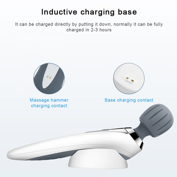 Bastone da massaggio elettrico portatile mini multifunzionale per fisioterapia