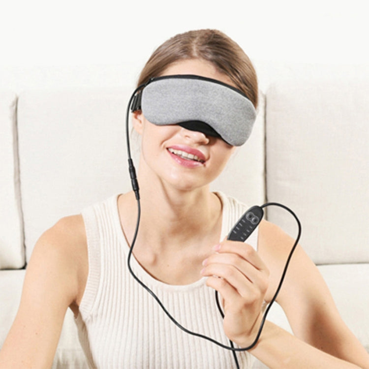 Maschera per gli occhi per il sonno con vapore riscaldante con ricarica USB