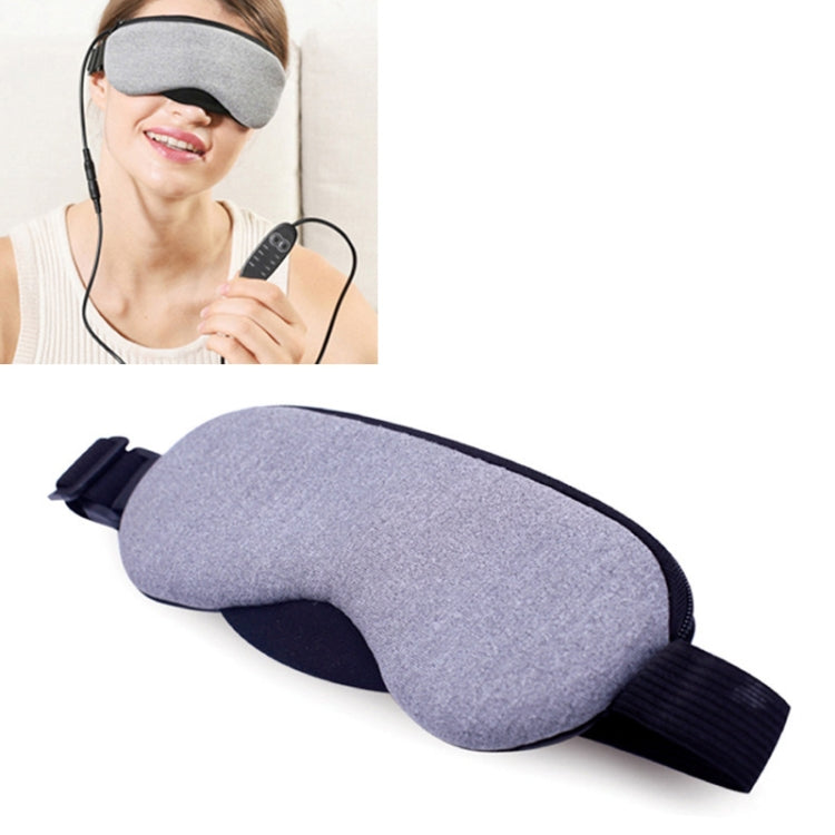 Maschera per gli occhi per il sonno con vapore riscaldante con ricarica USB