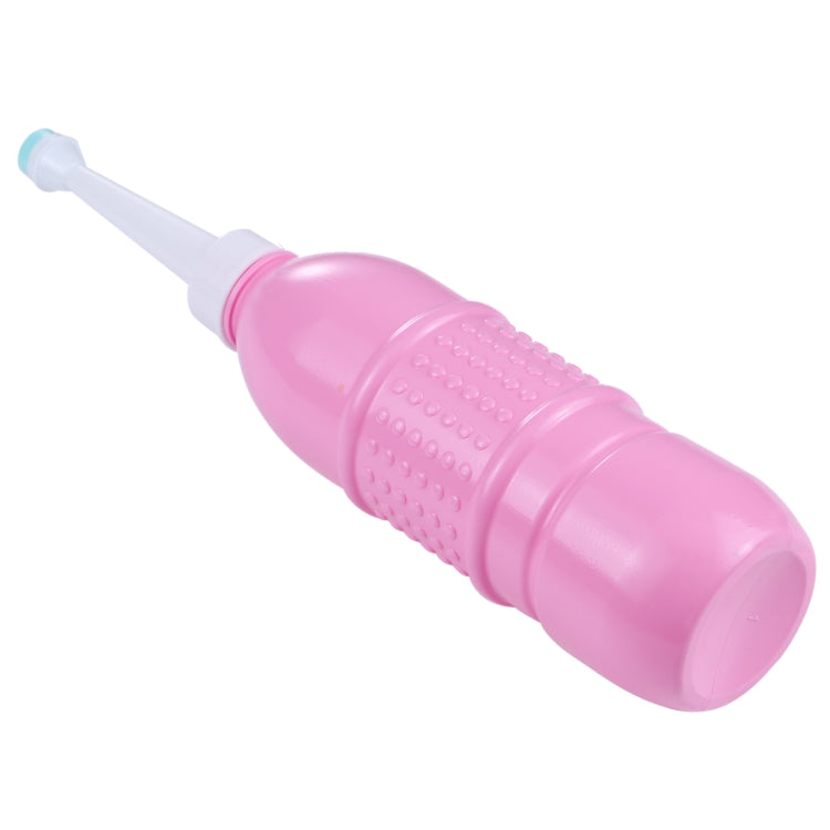 Bidet da viaggio portatile portatile da 500 ml per donne, spruzzatore per lavaggio anale maschile vaginale, (Pink)